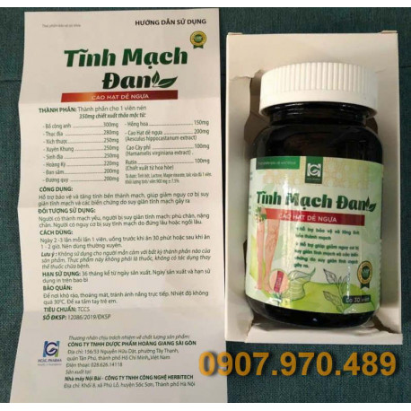 Tĩnh Mạch Đan của HGSG Pharma