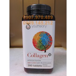 Collagen 390 viên Youtheory Advanced Formula Type 1,2&3